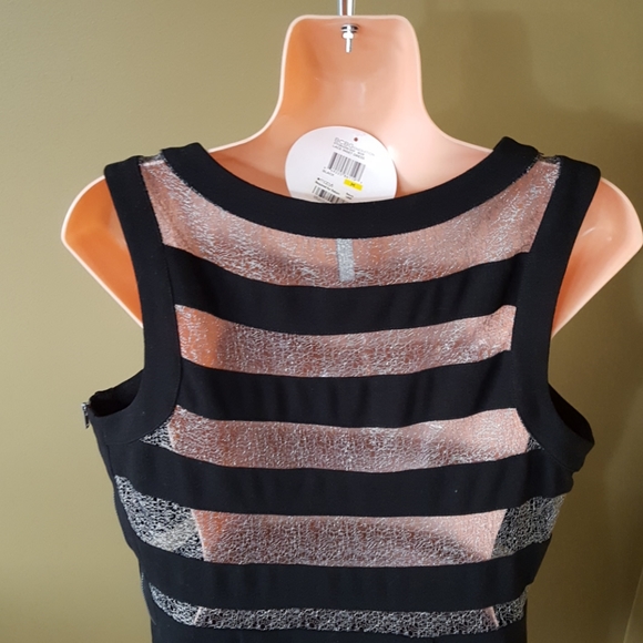 BCBG Lace Inset Dress - Picture 5 of 7